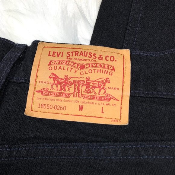 🚫SOLD! 👖VINTAGE |•LEVI'S•| 550 Hi-Rise 90s Jean - Picture 10 of 12